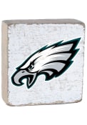 Philadelphia Eagles Rustic Block Sign