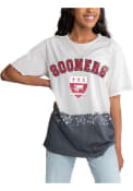 Oklahoma Sooners Womens Gameday Couture For the Girls T-Shirt - White