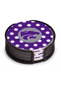 Purple K-State Wildcats Mesh Holder Coaster