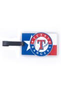 Texas Rangers Rubber Luggage Tag - Blue