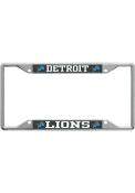 Detroit Lions Carbon License Frame