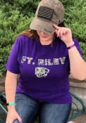 K-State Wildcats Purple Ft Riley Tee
