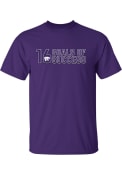 K-State Wildcats 16 Goals T Shirt - Purple