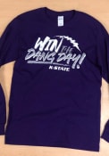 K-State Wildcats Rough Dang Day T Shirt - Purple
