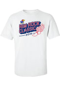 Kansas Jayhawks Rim Rock 19 Roster T Shirt - White