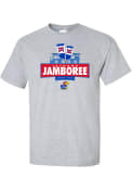 Kansas Jayhawks Jayhawk Jamboree T Shirt - Grey