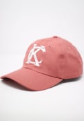 Kansas City Monogram Dad Hat Adjustable Hat - Red