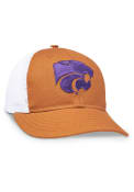 K-State Wildcats Brown 2T Trucker Adjustable Hat