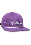 K-State Wildcats Purple Rope Mascot Flatbill Adjustable Hat
