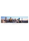 Dallas Texas Panoramic Day Skyline Picture Unframed Poster
