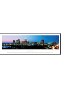 Texas Skyline Panoramic Framed Posters