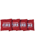 Chicago Fire All-Weather Cornhole Bags Tailgate Game