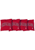 Chicago Bulls Corn Filled Cornhole Bags Tailgate Game