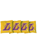 Los Angeles Lakers Corn Filled Cornhole Bags Tailgate Game
