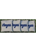 Georgetown Hoyas All-Weather Cornhole Bags Tailgate Game