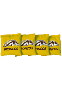 Western Michigan Broncos All-Weather Cornhole Bags Tailgate Game