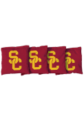 USC Trojans Corn Filled Cornhole Bags Tailgate Game
