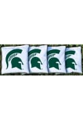 Michigan State Spartans Corn Filled Cornhole Bags Tailgate Game