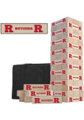 Rutgers Scarlet Knights Tumble Tower Tailgate Game