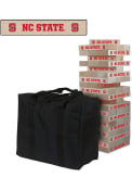 NC State Wolfpack Giant Tumble Tower Tailgate Game