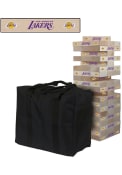 Los Angeles Lakers Giant Tumble Tower Tailgate Game