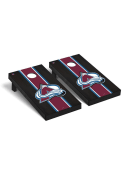 Colorado Avalanche Onyx Stained Regulation Cornhole Tailgate Game