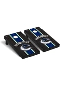 Vancouver Canucks Onyx Stained Regulation Cornhole Tailgate Game