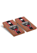 DC United Rosewood Stained Regulation Cornhole Tailgate Game