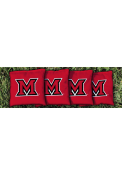 Miami RedHawks All-Weather Cornhole Bags Tailgate Game