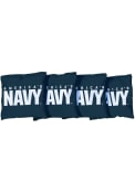 Navy Corn Filled Cornhole Bags Tailgate Game