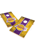 Los Angeles Lakers Vintage 2x3 Cornhole Tailgate Game