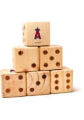 Los Angeles Angels Yard Dice Tailgate Game