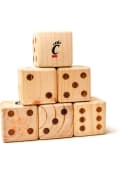 Brown Cincinnati Bearcats Yard Dice Tailgate Game