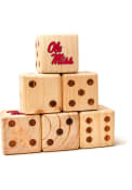 Ole Miss Rebels Yard Dice Tailgate Game