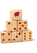 Wisconsin Badgers Yard Dice Tailgate Game