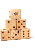 Los Angeles Lakers Yard Dice Tailgate Game