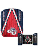 Gonzaga Bulldogs Team Logo Dart Board Cabinet