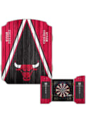Chicago Bulls Team Logo Dart Board Cabinet
