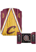 Cleveland Cavaliers Team Logo Dart Board Cabinet