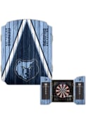 Memphis Grizzlies Team Logo Dart Board Cabinet