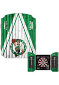 Boston Celtics Team Logo Dart Board Cabinet