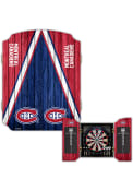 Montreal Canadiens Team Logo Dart Board Cabinet