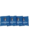Colorado Avalanche 2022 Stanley Cup Champions 4 Pack Corn Filled Cornhole Bags Tailgate Game