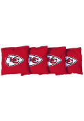 Kansas City Chiefs Set of 4 All Weather Bags Tailgate Game