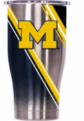 Michigan Wolverines ORCA Chaser 27oz Full Wrap Stainless Steel Tumbler - Silver
