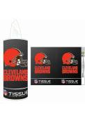 Cleveland Browns Cylinder Tissue Box