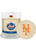 New York Mets Lavender Linen 8oz Glass Candle