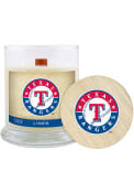 Texas Rangers Lavender Linen 8oz Glass Candle