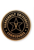 Vanderbilt Commodores Alder Wood Coaster