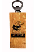 Kansas Jayhawks Rock Chalk Mini Bottle Opener 